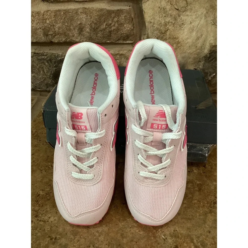 New Balance 515 Kids Sneakers Pink Rose Low Top Shoes PC515KI Size 3